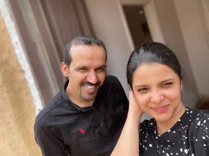 الفنانة سالي حمادة ترد بشأن ظهورها مع زميلها محمد قحطان: لا تتكلموا في أعراض الناس