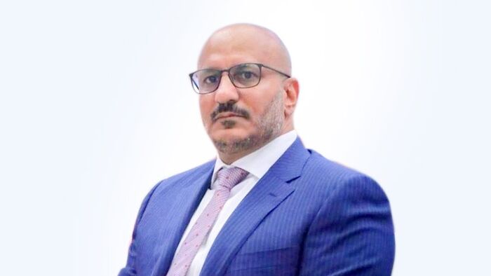 ‏أمين عام المكتب السياسي للمقاومة الوطنية يهنئ عضو مجلس القيادة رئيس المكتب السياسي بمناسبة أعياد الثورة اليمنية