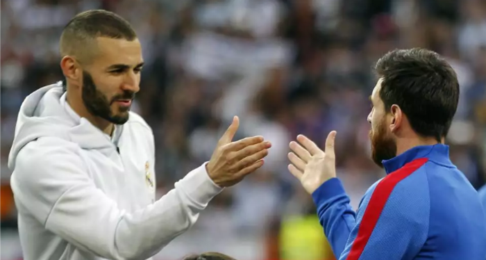 ميسي وبنزيما على رأس تشكيلة دوري أبطال أوروبا