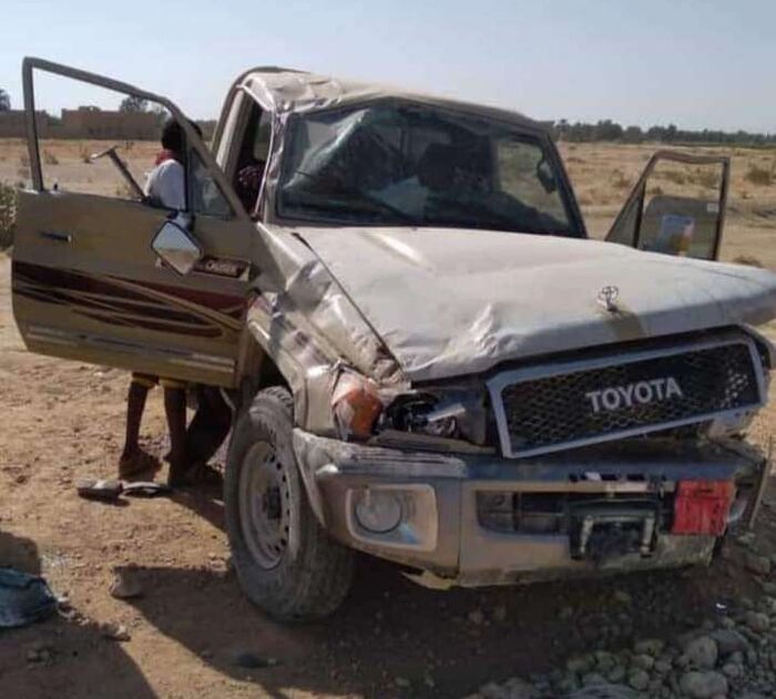 وفاة وإصابة 6 اشخاص بانقلاب مركبة في موكب زفاف بالجوف